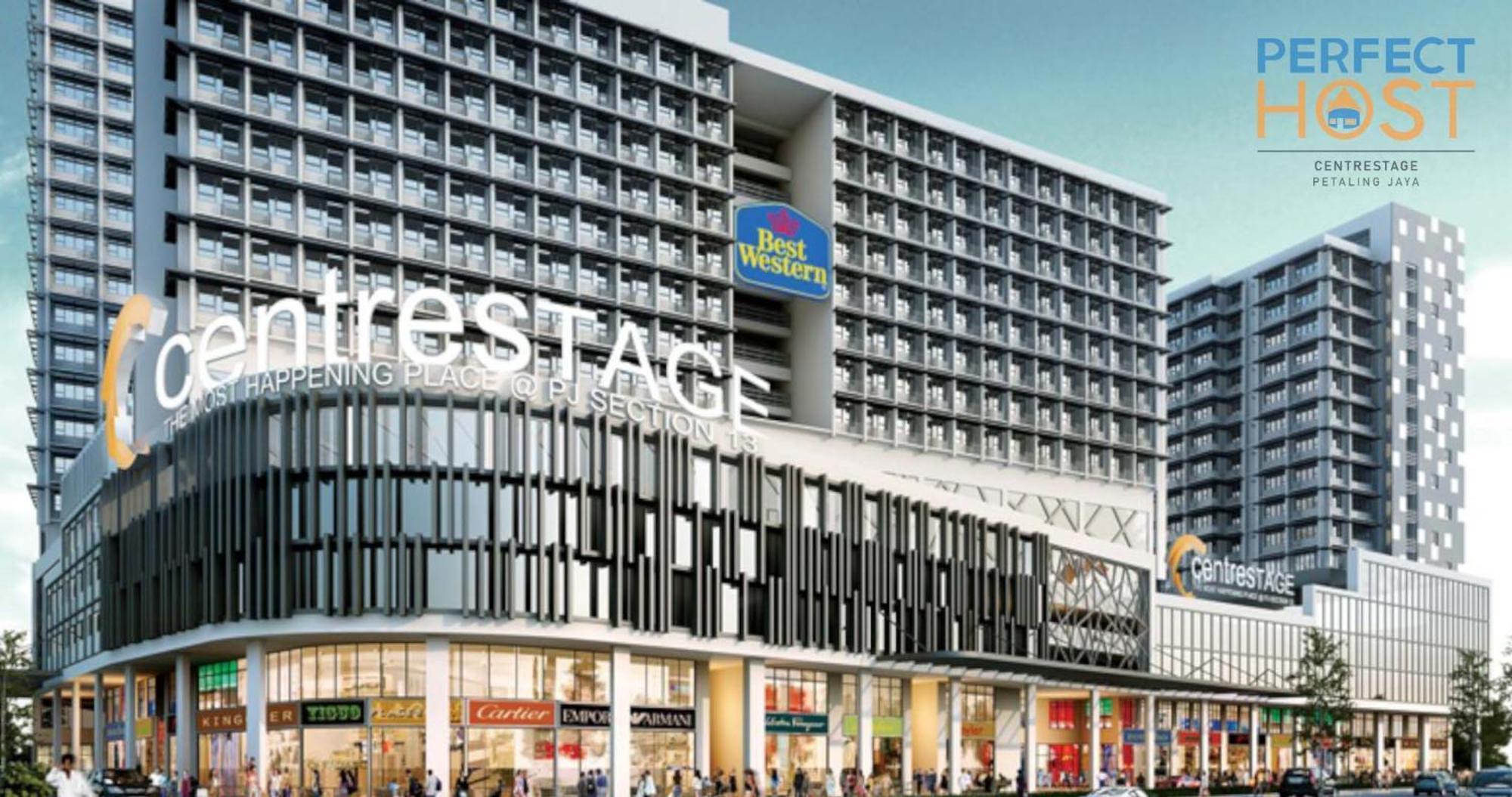 Готель Centrestage Petaling Jaya By Perfect Host Екстер'єр фото The mall's facade